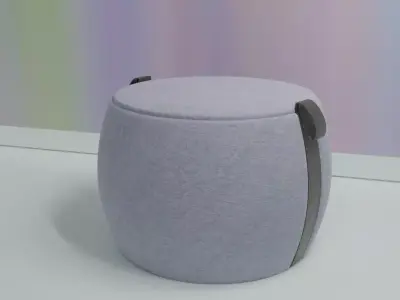 Ottoman stool 3D model