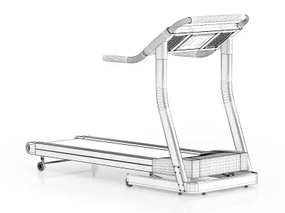 Treadmill 1 tread machine 3D model