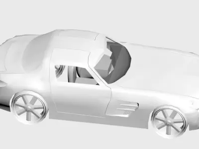 mercedes benz 3D model buy