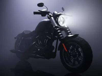 Harley Davidson Iron 883  3D model