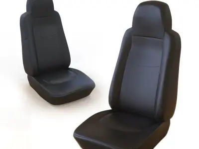 Vehicle Seat 3D print model