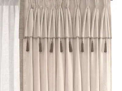 Curtains 56 3D model