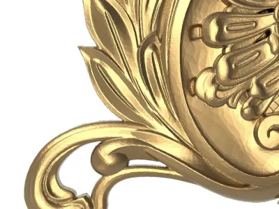  decorative pattern ready for 3D printing 3D model 50