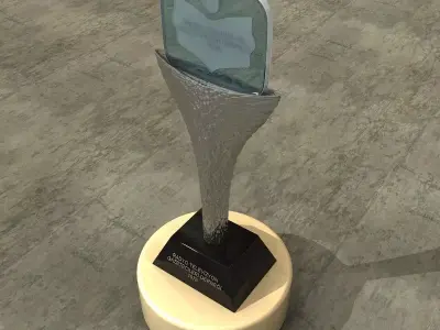 AWARD CROWN CUP  Free 3D model