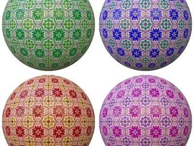tile patterned 126-seamless-4k-pbr  Texture