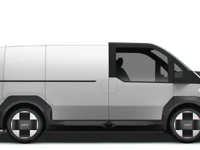 Kia PV5 Van 2025 3D model