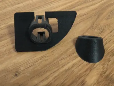 Parking sensor bracket for Audi Q5  rear bumper 3D print model