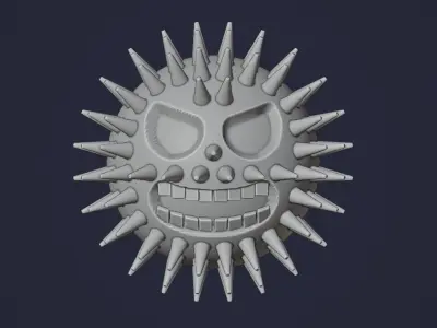  Mace Monster Free 3D print model