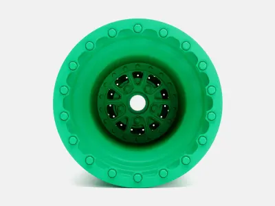 15x15 Sander 762 Wheel and Brake 3D print model