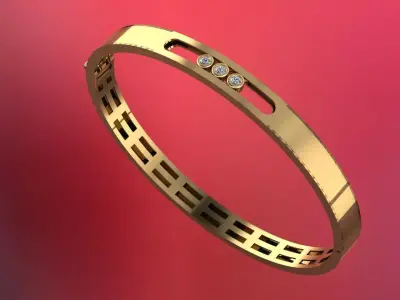 BRACELET Messika fusion  3D print model
