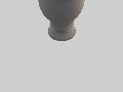 Outdoor vase model 3D model