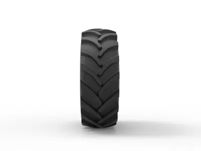 Offroad wheel 5 3D print model