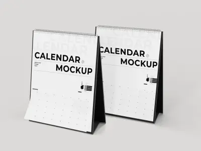 Desk Calendar 3D model