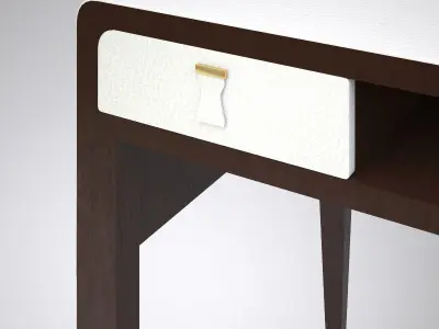 Luxurious Writing Desk - Rubelli Casa Rio Novo 3D model