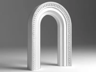 English Arch 3D model
