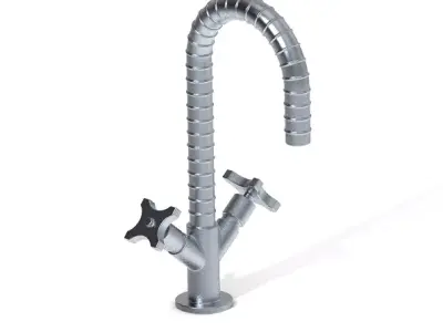 Elegant Wash Mixer Tap 3D print model