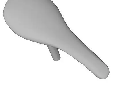 Bike Seat 2 3D model