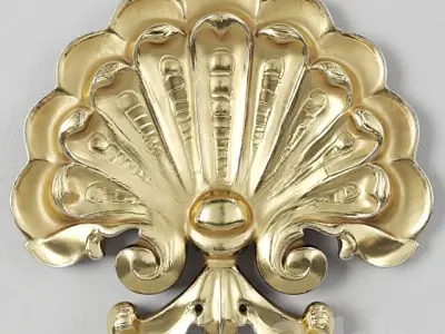 Trim Ornament 18 Low-poly 3D model