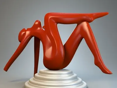 Sculpture Exquisiteness 3D model