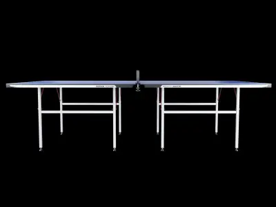 Club - School Table Tennis Table  Low-poly 3D model