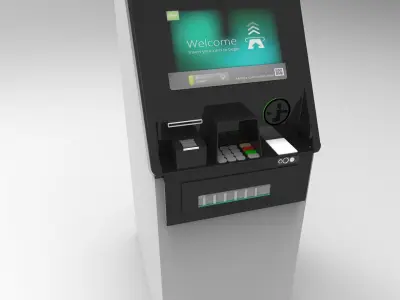 Atm Ncr Selfservice 23 s23 3D model