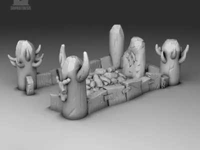 Graves 3D print model