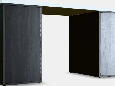 LAGKAPTEN - ALEX Desk 28 Low-poly 3D model