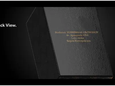 Bottle - Full Packaging - Oil 3D model