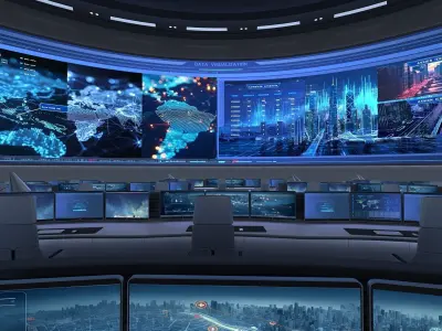 monitoring Center Command Center model 3D model