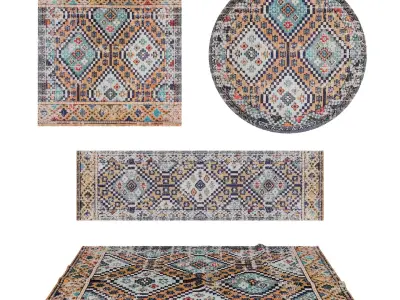 Rugs No 975 Low-poly 3D model