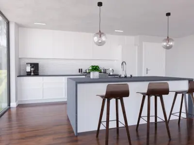  modern kitchen model 3D model 3D model