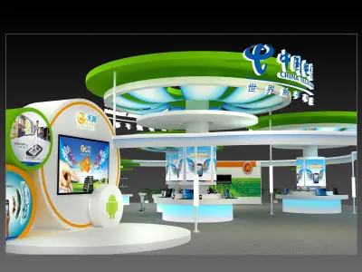 Exhibition - Area - 20X15-3DMAX2009-02 3D model
