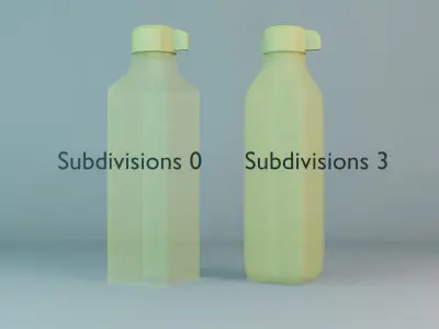 Sport Bottle  Free low-poly 3D model