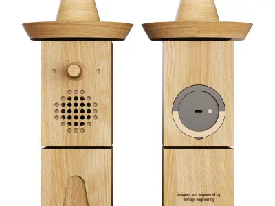 Teenage engineering choir CH-8 Carlo speaker 3D model