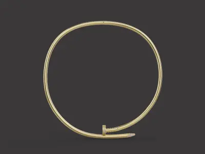 Nail Ring and necklace set 66368 3D print model