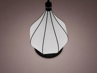 Lamp with different styles 3D model