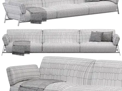  Ditre Italia Kanaha Sofa By Icondesignsolution 3D model