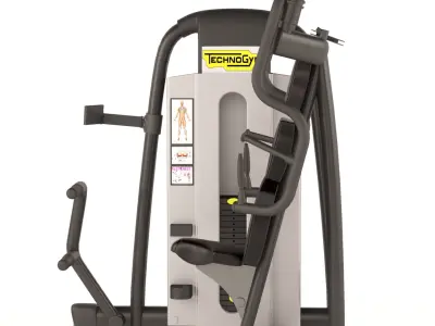 TechnoGym Chest Exercise Machine 3D model