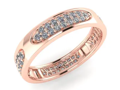 light weight gold diamond rings-C111116SKCH2025973wt-0-5 3D print model