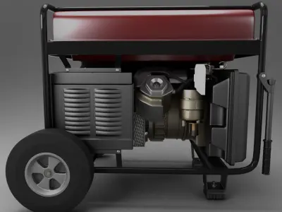 PowerHorse Generator 3D model