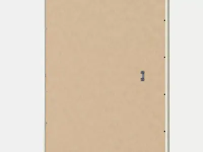 HOVSTA Frame 2 Low-poly 3D model