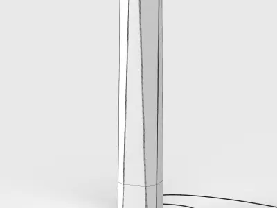  Anemoni Floor Lamp Free 3D model