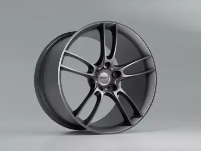 Ford GT 2016 Rim Free low-poly 3D model