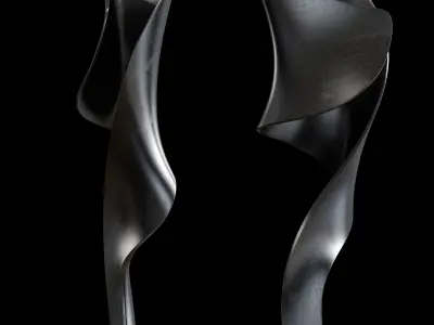 ARTERIORS Hissa Sculpture Low-poly 3D model