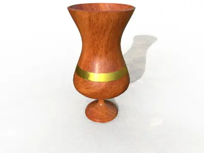 Vase24 Low-poly 3D model