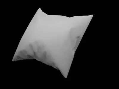 Soft Pillow 3D Model Free low-poly 3D model