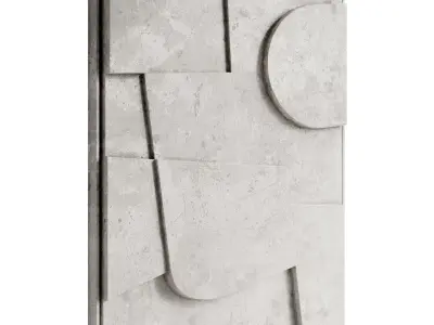 Painted by Edith Beurskens 3D model