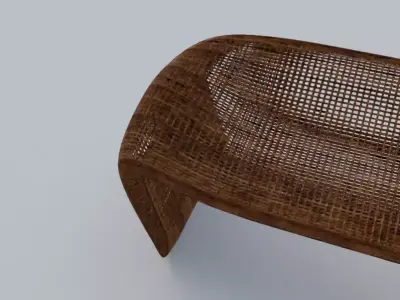 Serpentine Lounge 2 3D model