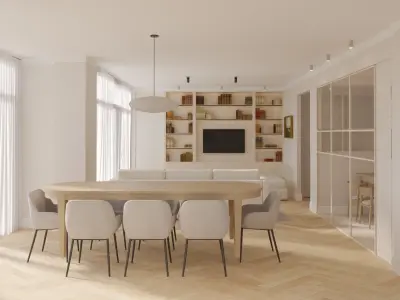 House in barcelona Free 3D model