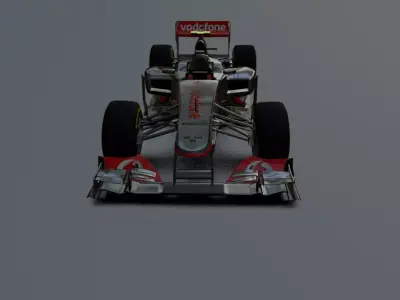 Mercedes Mclaren Formula 1 3D model